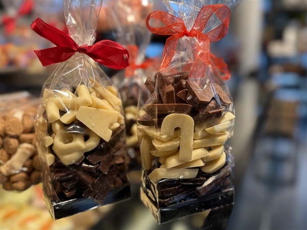 Chocolade lettertjes